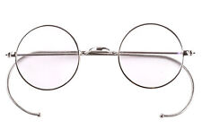 Agstum 39mm 47mm 49mm Round Vintage Antique Wire Eyeglasses Glasses Reading