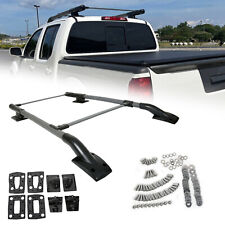 For Nissan Frontier 05-22 Oe Style Roof Rack Rail Cross Bar Pair Grey Black