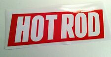 Hot Rod Sticker Decal Hot Rod Rat Rod Vintage Look Car Truck Drag Race 90