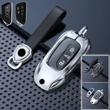 Zinc Alloy Tpu Car Key Case Cover Bag For Vw Id.3 Id.4 Golf 8 Teramon Seat Mk 4