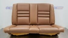 96 Ford Mustang Cobra Convertible Complete Rear Seat Assembly Tan Leather