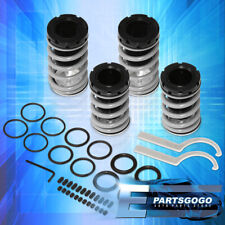 For 96-98 Hyundai Tiburon 0-3 Adjustable Lowering Coilover Sleeve Spring Silver