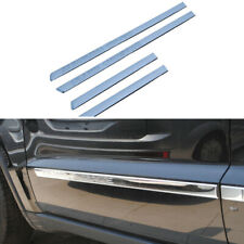 Fits Jeep Grand Cherokee 2011 2012 2013 Body Side Door Molding Chrome Trim Cover