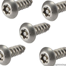 8 X 12 Security Screws Torx Button Head Sheet Metal Stainless Steel Qty 25