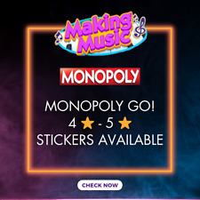 Monopoly Go 4 - 5 Star Stickers All Stickers Available Cheap Pricefast