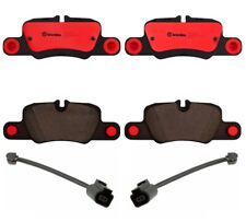Rear Ceramic Brake Pad Set With Sensors Brembo For Porsche Panamera 2010-2014
