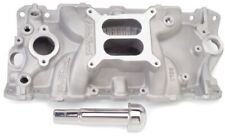 Performer Eps Intake Manifold W Oil Fill Tube For 1955-86 Small Block Chevy