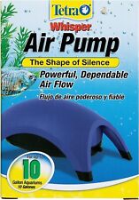 Tetra Whisper Air Pump For Fish Tank Aquarium Filter Non-ul Up To 10 Gallons