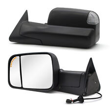 Power Turn Signal Tow Mirrors For 1994-1997 Dodge Ram 1500 2500 3500 Leftright