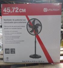 Utilitech 18-in 3-speed Indoor Stand Fan With Timer And Remote Control Wholesale