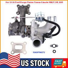 Turbo Turbocharger Kit For 13-16 Ford Escape Fusion Taurus Lincoln Mkz 2.0l K03