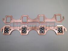 Small Block Ford Sbf Copper Header Exhaust Gaskets Rectangle Port 289-302-351w