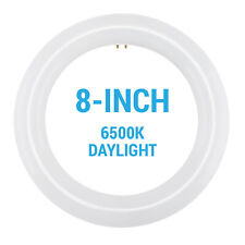 8-inch Led Cfl Replacement Circline Circular 11w T9 4-pin G10q 6500k Daylight
