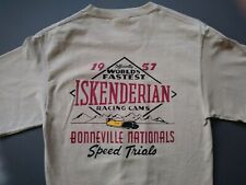 Iskenderian Racing Isky Cams 1957 Bonneville Nats Vintage Style Hot Rod T Shirt