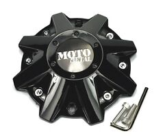 New Moto Metal Gloss Black Bolt On Wheel Center Cap 568 Lug Mo201 Mo970