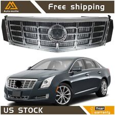 For 2013 2014 2015 Cadillac Xts Front Bumper Upper Grille Chrome Replace Grill