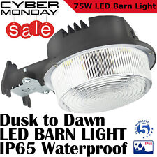 75 Watts Dusk To Dawn Led Security Lights Outdoor Exterior Light For Patio