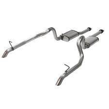 Mustang Gt 5.0l Flowmaster Exhaust System 1987-93 Cat Back 2.5 409 Stainless