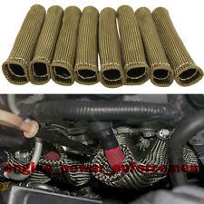 2500 Titanium Spark Plug Wire Sleeve Boot Heat Shield Protector For Ls1ls2ls4