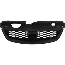 Grille Assembly For 2004-2005 Honda Civic Coupe Painted Black Shell And Insert