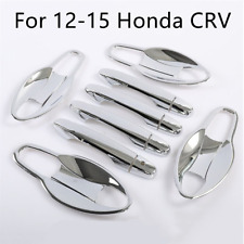 For 12-15 Honda Crv Chrome Silver Accessories Door Handlebowl Covers Trims