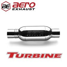 Aero Turbine 20 Stainless 3.5 Dia. In Out Turbine Performance Muffler At3535