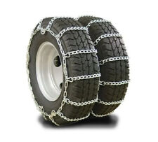 Set Of 2 24.5 Twist Link Dual Snow Tire Chain For Semi Trucks - Tire Traction