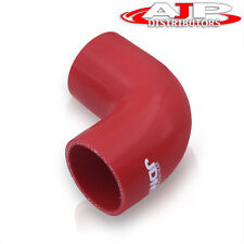 2.5 90 Degree Elbow Silicone Turbo Intercooler Air Intake Pipe Hose Coupler Red