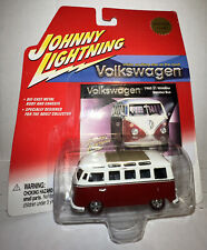 Johnny Lightning - Volkswagen 1965 21 Window Samba Bus - New On Card