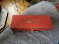 Snap On Tools Kra 222b Red Metal Tool Box 14 Drive - Box Only Date Code 79
