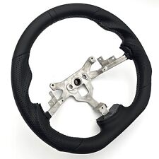 Revesol Black Super Flat Steering Wheel Black Ring For 2006-2013 Corvette C6 Z06