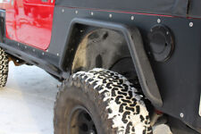Fishbone For 97-06 Jeep Wrangler Tj Steel Tube Fenders Rear 3in Flare - Blk