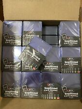 1000 Bcw 3x4 Regular Trading Card Toploaders Top Loaders Case In Stock