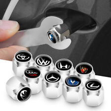 5pcs Tire Valve Air Dust Cover Stem Caps With Wrench Fit For Car Truck Suv Bike