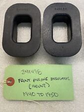 1940 To 1950 Packard Front Engine Mount Channel Insulator Set - 341498