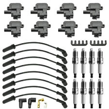 8 Performance Ignition Coil Spark Plugs Wries For Chevrolet Camaro 5.7l Uf192