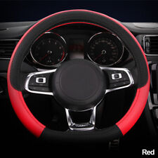 D Shape Car Steering Wheel Cover Non-slip Volant Braid Steering Wheel Cover