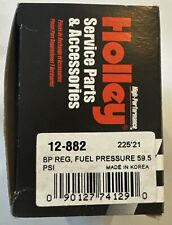 Holley 12-882 Die Cast Efi By Pass Style Fuel Pressure Regulators