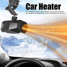 Electric Car Heater Hot Air Portable Defogger Defroster With Windshield Holder
