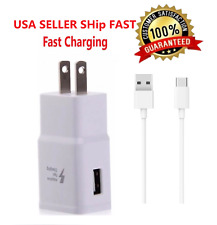 Adaptive Fast Wall Travel Charger Type-c Cable For Samsung Galaxy A10e A60 A70