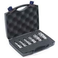 Evolution 6pc 1 In. Depth Annular Hss Mag Drill Cutter Set 916 To 1 Inch With 3