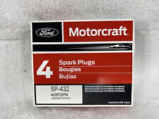 4 Ford Motorcraft Platinum Spark Plugs Sp-432 Or Agsf32fm New In Box