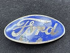 Original 1932 Ford Grille Shell Emblem Fox Company Trog Scta Patina Deuce 32 3w