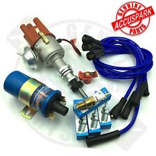 Ford Pinto Electronic Ignition Distributor Full Overall Kit Inc Iridium Plugs