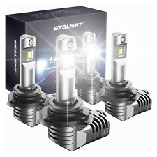 Sealight Combo 4 9005 9006 Led Headlight Kit Bulbs High Low Beam White 18000lm