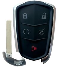Remote Keyless Entry Fob Replacement Uncut Blade For Cadillac 5b Suv Hyq2eb