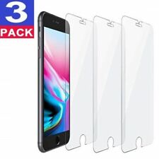 3 Pack For Iphone 13 12 11 Pro Max Xr Xs 8 Plus Tempered Glass Screen Protector