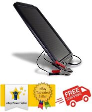 Solar Battery Maintainer Charger Schumacher Car Auto Boat Powered 12v Marine Atv
