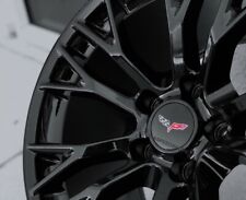 Gloss Black C7-z06 Style Corvette Wheels Fits 2005-2013 C6 18x8.519x10 Set