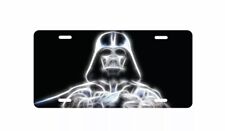 Star Wars Darth Vader Glowing Aluminum License Plate Tag Auto